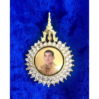 Broche Thaise Koning Rama X (Rond Model)